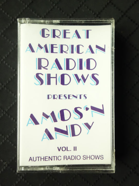 Amos 'N Andy "Great American Radio Shows Presents: Amos 'N Andy Vol.II"-Cassette Tapes-UnDigable Digs
