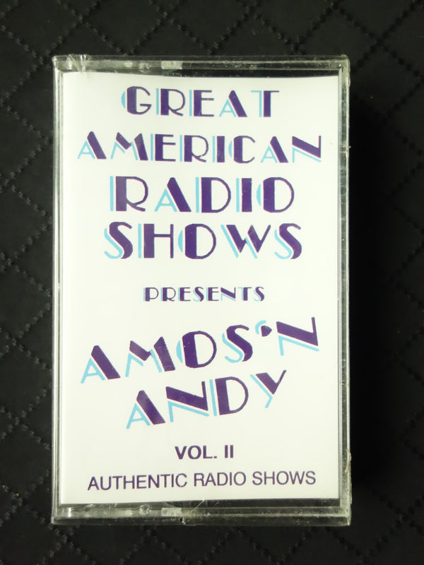 Amos 'N Andy "Great American Radio Shows Presents: Amos 'N Andy Vol.II"-Cassette Tapes-UnDigable Digs