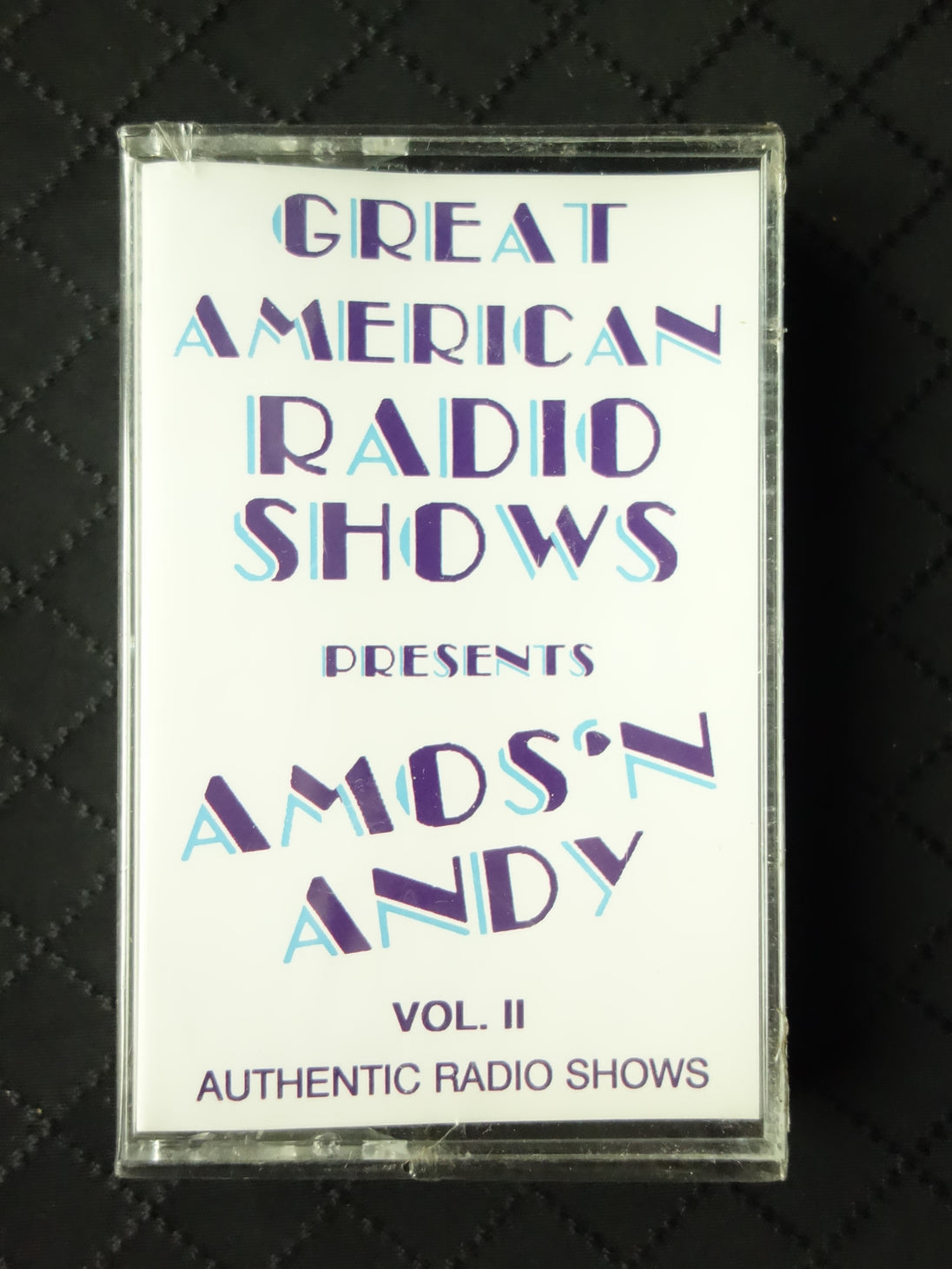 Amos 'N Andy "Great American Radio Shows Presents: Amos 'N Andy Vol.II"-Cassette Tapes-UnDigable Digs