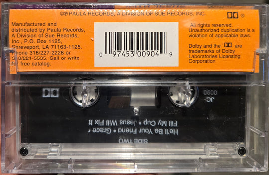 Andrew Jackson & The CYC Choir "Getting It On With Jesus"-Cassette Tapes-UnDigable Digs