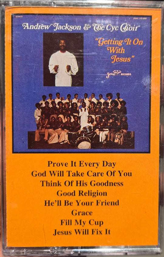 Andrew Jackson & The CYC Choir "Getting It On With Jesus"-Cassette Tapes-UnDigable Digs