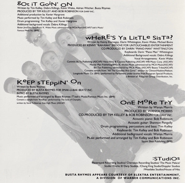 Another Bad Creation "It Ain't What U Wear, It's How U Play It" (CD)-CDs-UnDigable Digs