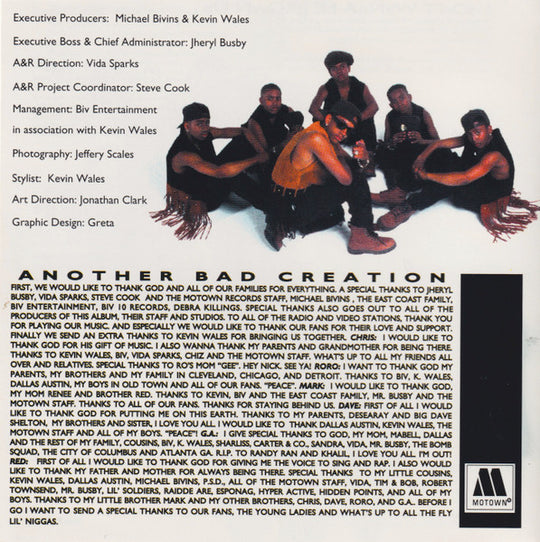 Another Bad Creation "It Ain't What U Wear, It's How U Play It" (CD)-CDs-UnDigable Digs