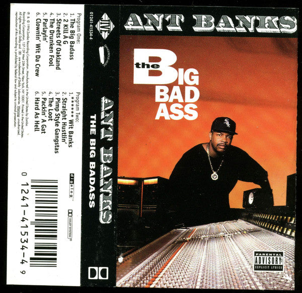 Ant Banks "The Big Badass"-Cassette Tapes-UnDigable Digs