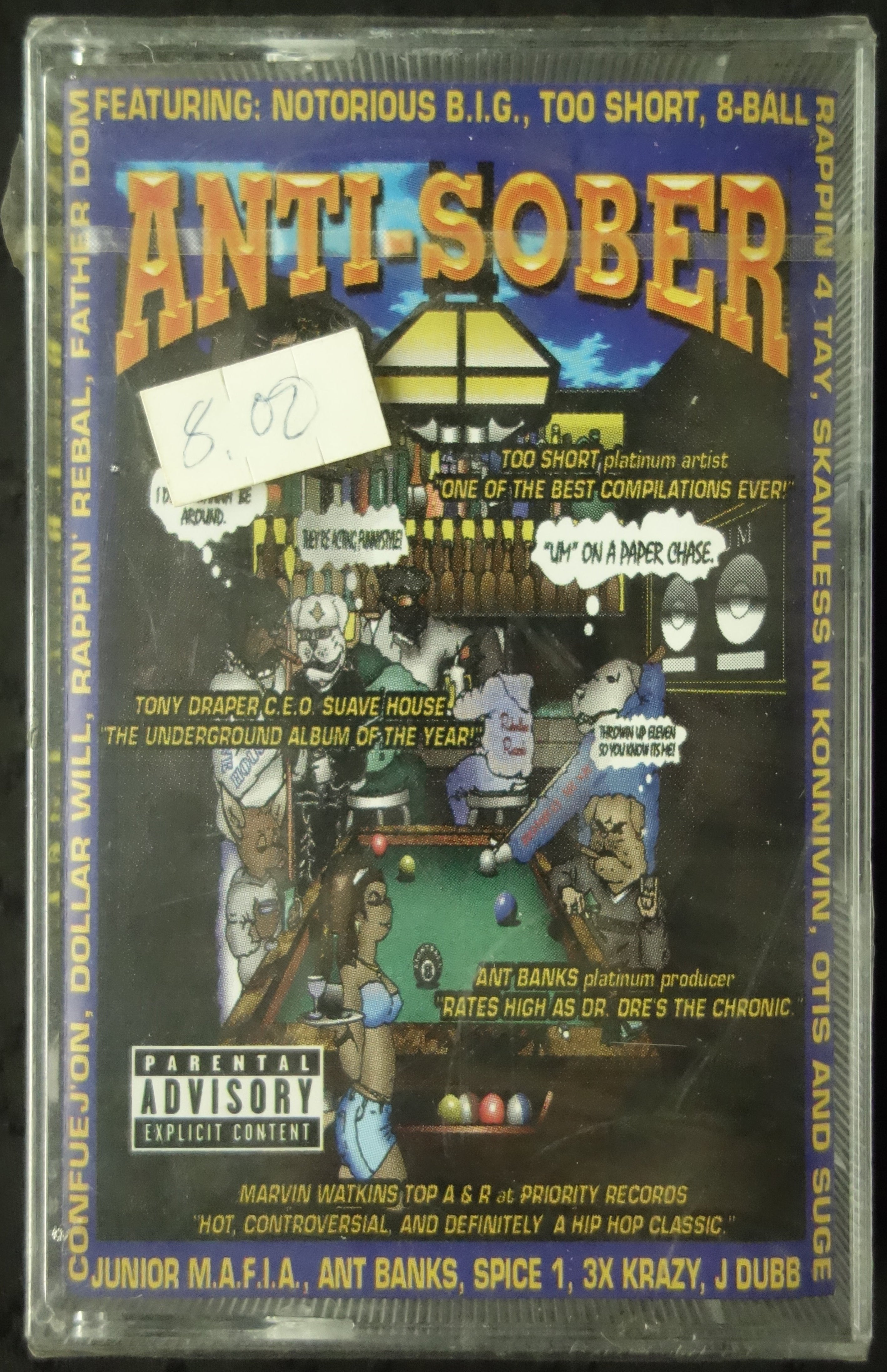 Anti-Sober-Cassette Tapes-UnDigable Digs
