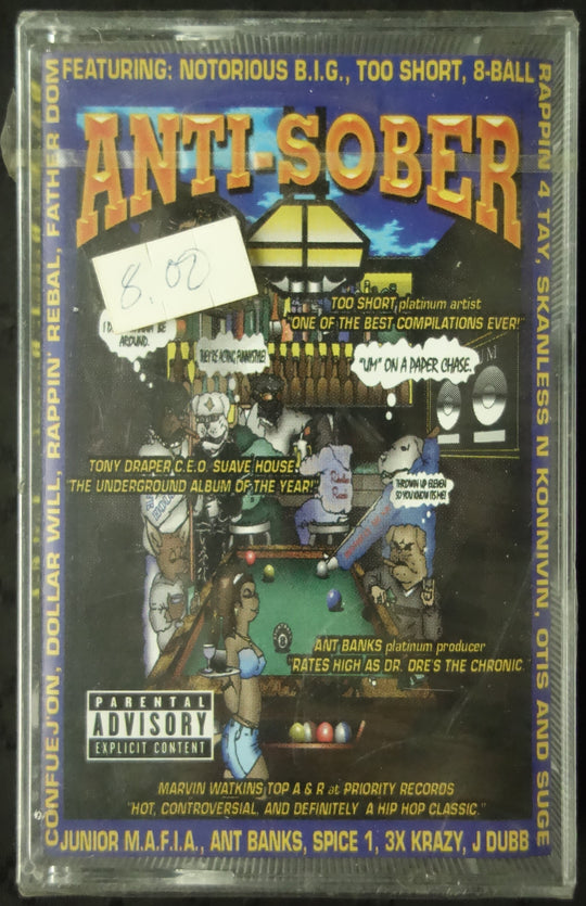 Anti-Sober-Cassette Tapes-UnDigable Digs