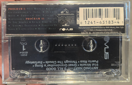 Antonio Hart "It's All Good"-Cassette Tapes-UnDigable Digs