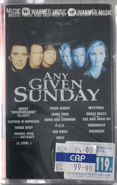 Any Given Sunday (Music From The Motion Picture)-Cassette Tapes-UnDigable Digs