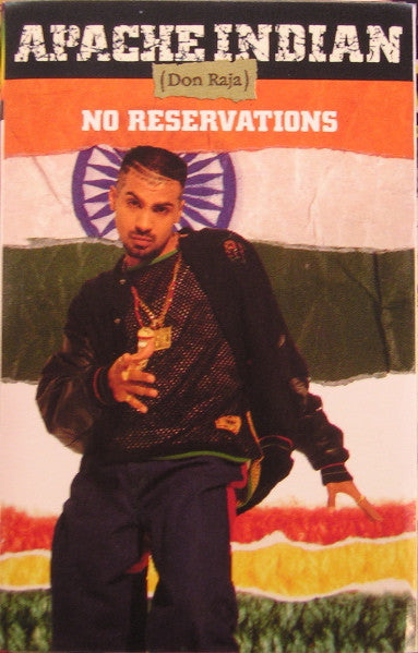 Apache Indian "No Reservations"-Cassette Tapes-UnDigable Digs