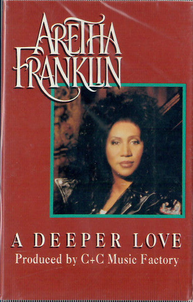 Aretha Franklin "A Deeper Love" (Single)-Cassette Tapes-UnDigable Digs
