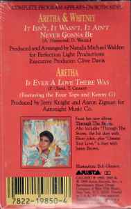 Aretha & Whitney "It Isn't, It Wasn't, It Ain't Never Gonna Be" (Single)-Cassette Tapes-UnDigable Digs