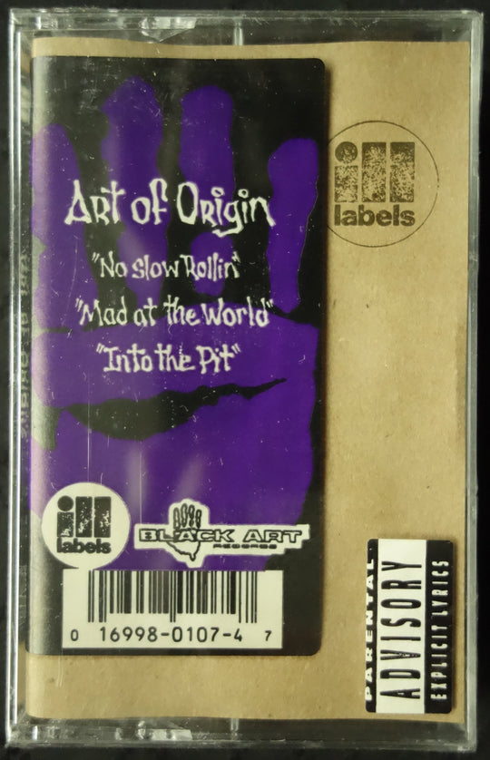 Art Of Origin "No Slow Rollin" / "Mad At The World" / "Into The Pit" (Maxi-Single)-Cassette Tapes-UnDigable Digs