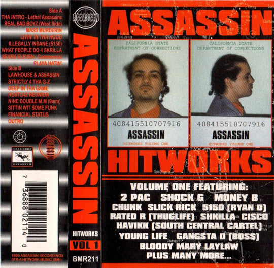 Assassin "Hitworks Volume One"-Cassette Tapes-UnDigable Digs