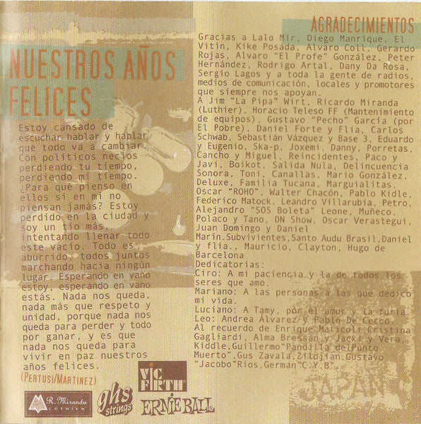 Attaque 77 "Radio Insomnio" (CD)-CDs-UnDigable Digs