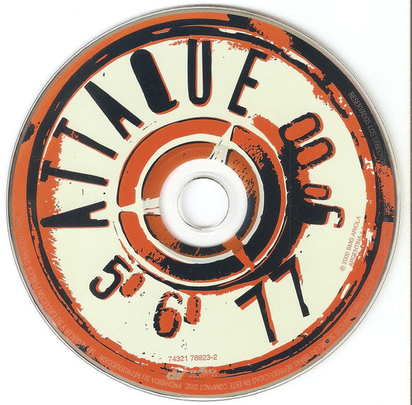 Attaque 77 "Radio Insomnio" (CD)-CDs-UnDigable Digs
