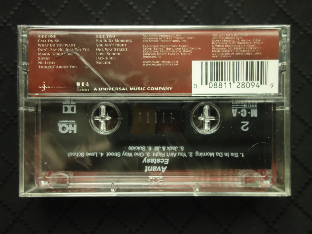 Avant "Ecstasy"-Cassette Tapes-UnDigable Digs