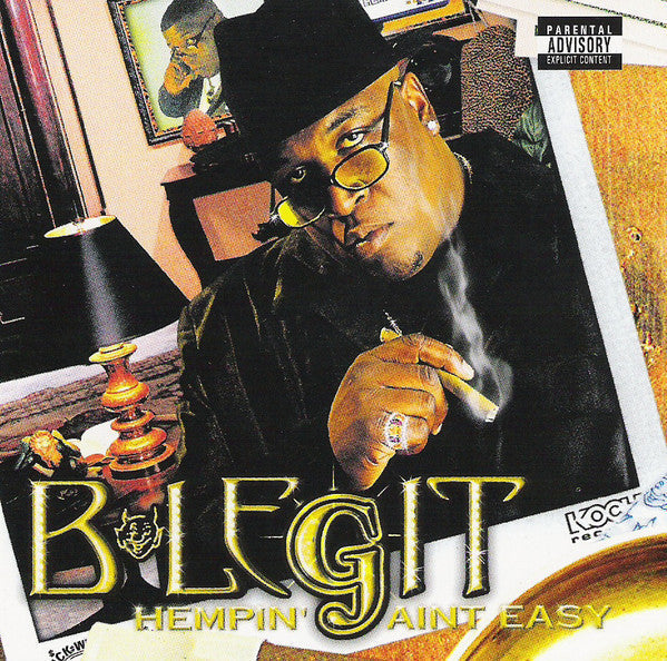 B-Legit "Hempin' Ain't Easy" (CD)-CDs-UnDigable Digs