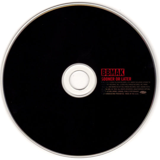BBMAK "Sooner Or Later" (CD)-CDs-UnDigable Digs