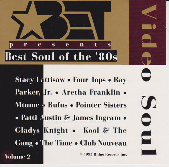 BET Presents: Video Soul - Best Soul Of The '80s Vol. 2-Cassette Tapes-UnDigable Digs