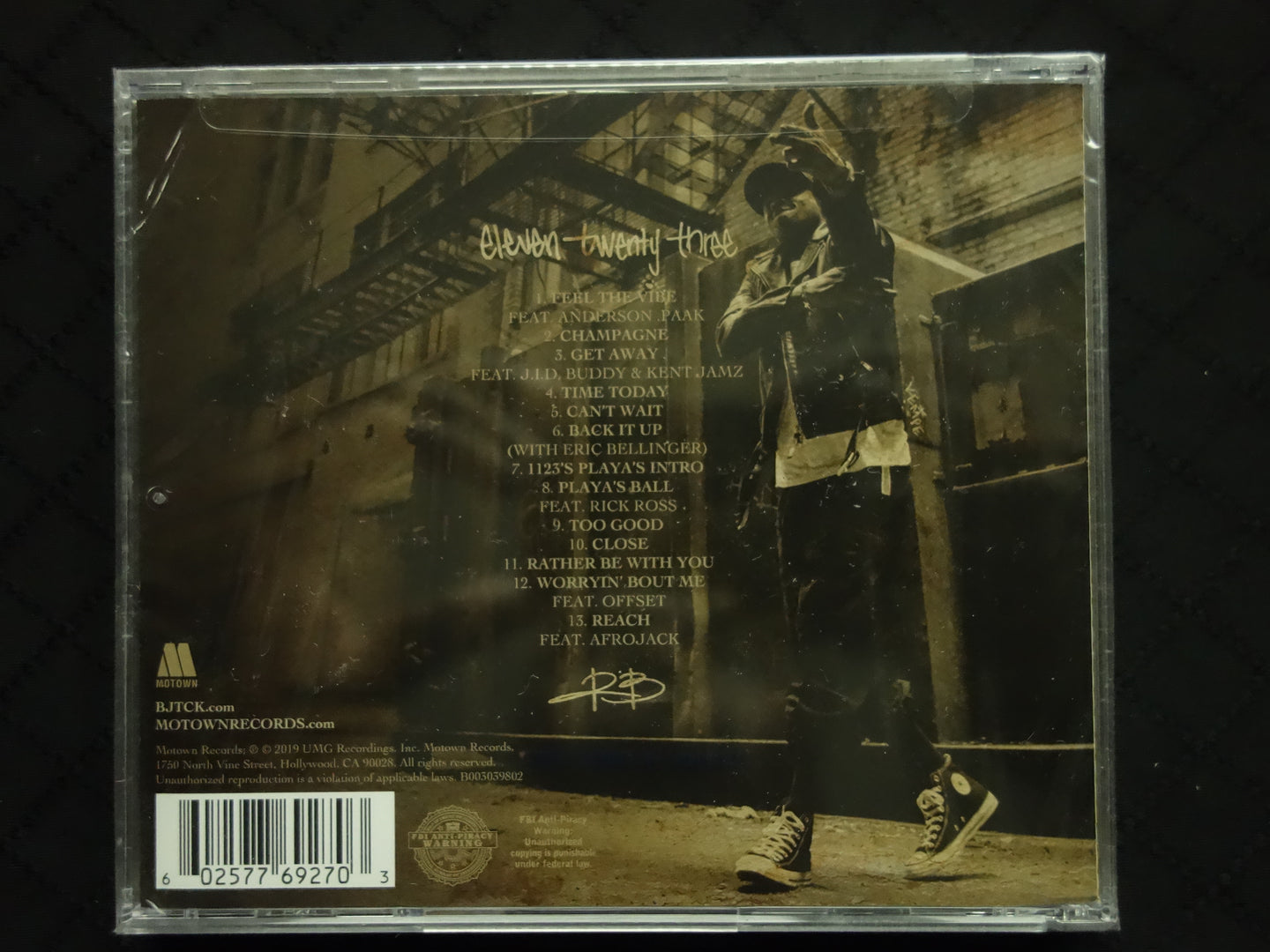 BJ The Chicago Kid "1123" (CD)-CDs-UnDigable Digs