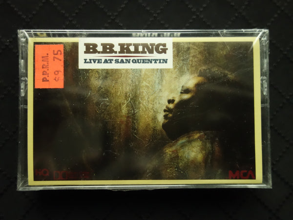 B.B. King "Live At San Quentin"-Cassette Tapes-UnDigable Digs