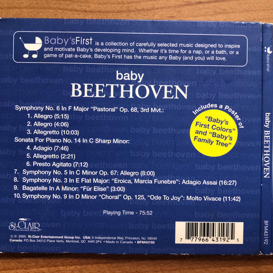 Baby Beethoven (CD)-CDs-UnDigable Digs