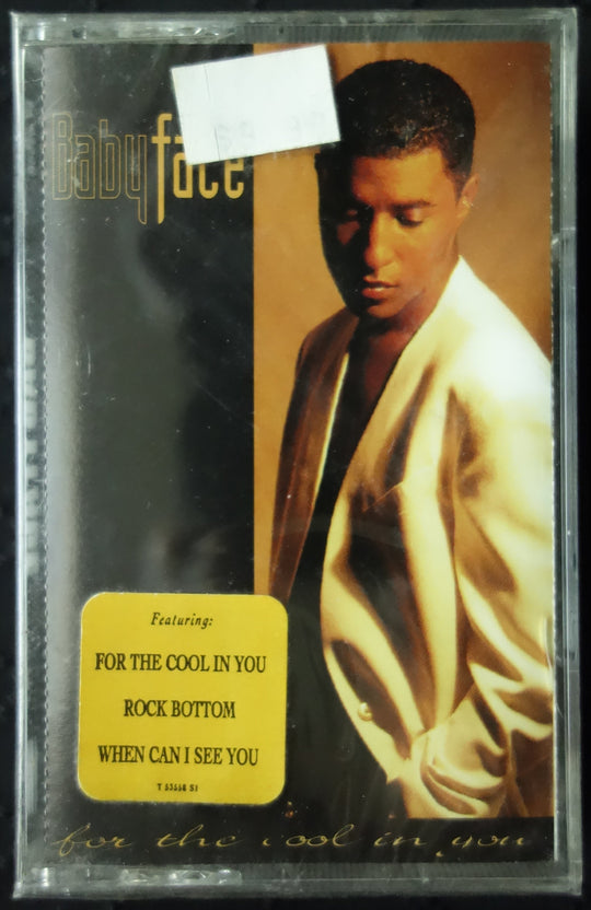 Babyface "For The Cool In You"-Cassette Tapes-UnDigable Digs