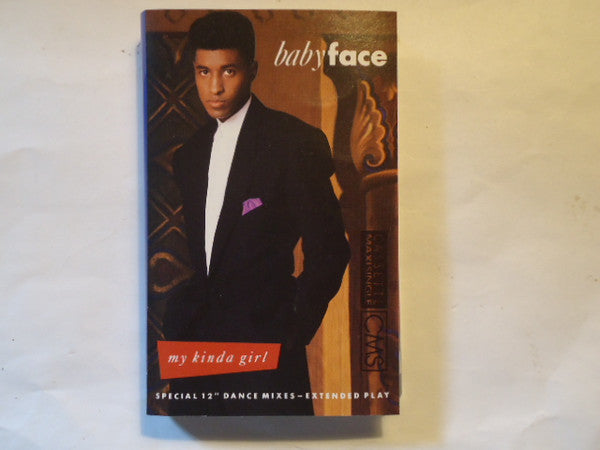 Babyface "My Kinda Girl (Special 12" Dance Mixes - Extended Play)" (Maxi-Single)-Cassette Tapes-UnDigable Digs