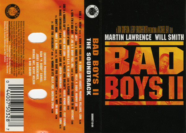 Bad Boys II (The Soundtrack)-Cassette Tapes-UnDigable Digs
