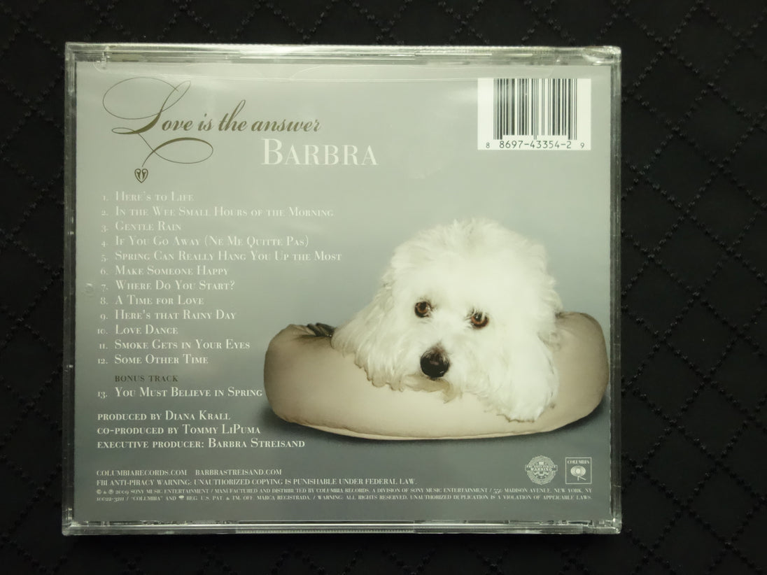 Barbra Streisand "Love Is The Answer" (CD)-CDs-UnDigable Digs