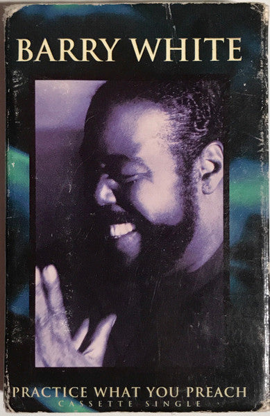 Barry White "Practice What You Preach" (Single)-Cassette Tapes-UnDigable Digs