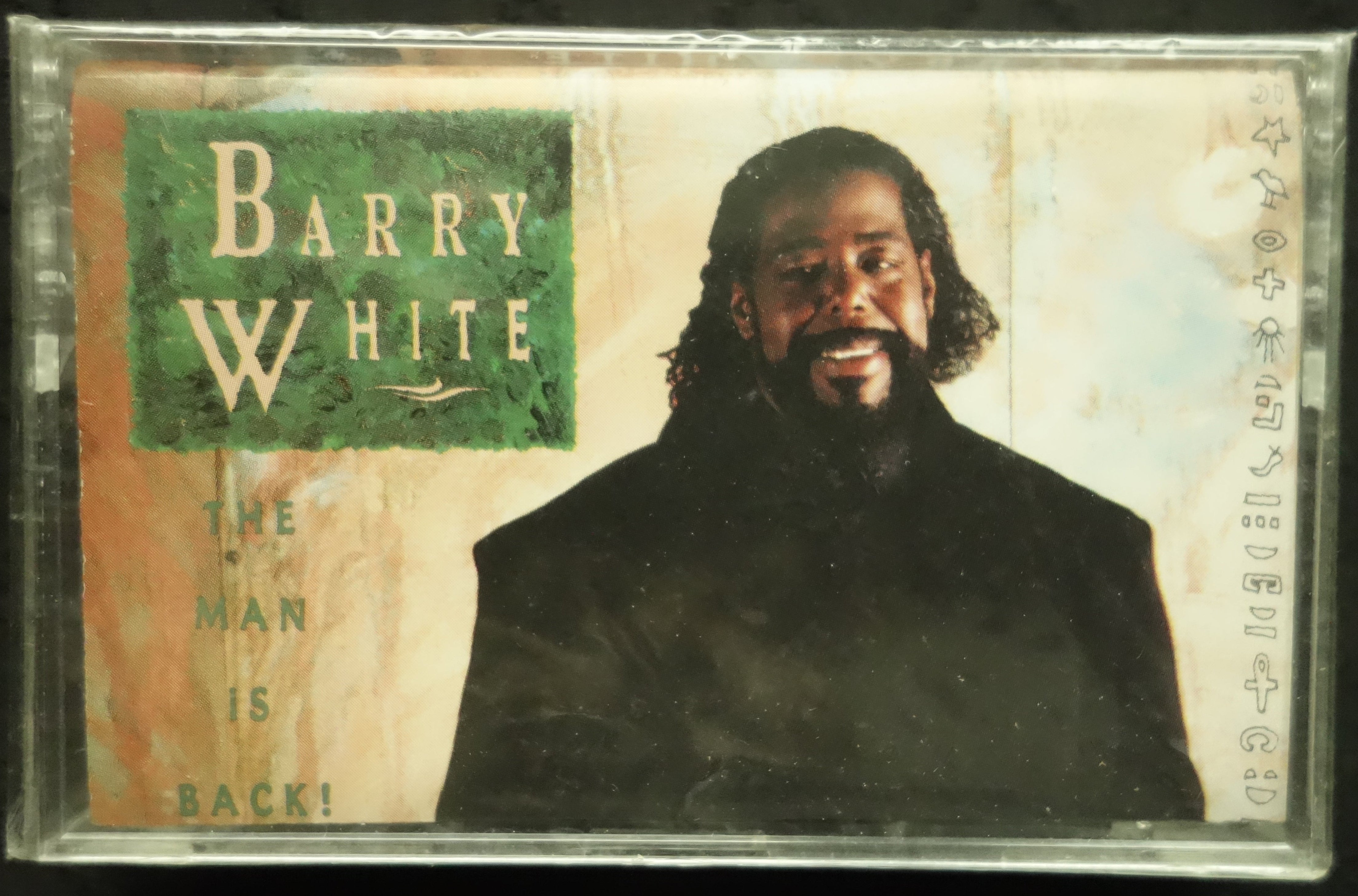Barry White "The Man Is Back" (CS 5256)-Cassette Tapes-UnDigable Digs