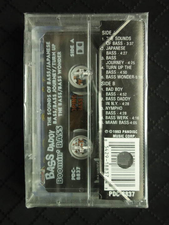 Bass Daddy "Boomin' Bass"-Cassette Tapes-UnDigable Digs
