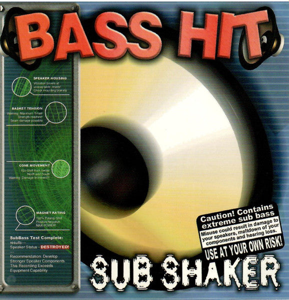 Bass Hit "Sub Shaker" (CD)-CDs-UnDigable Digs