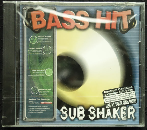 Bass Hit "Sub Shaker" (CD)-CDs-UnDigable Digs
