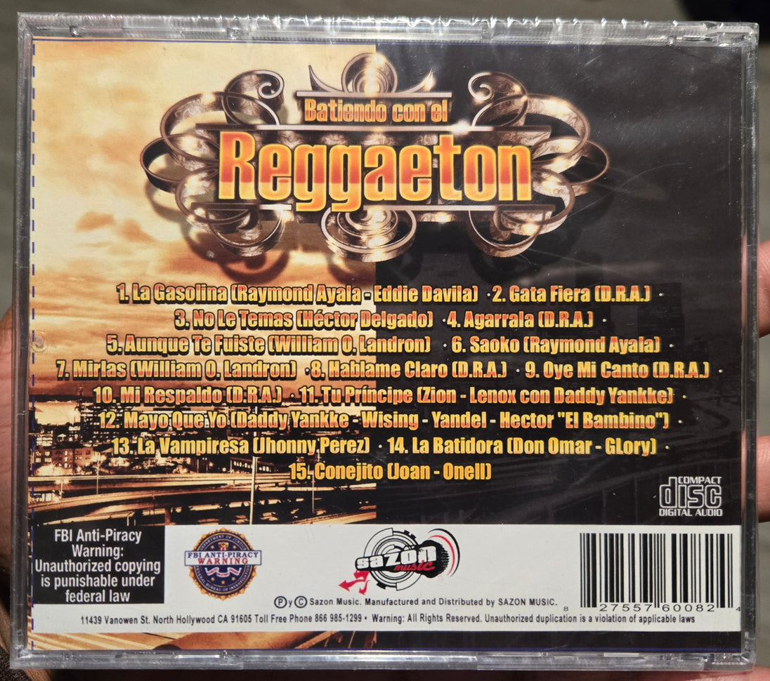 Batiendo con el Reggaeton (CD)-CDs-UnDigable Digs