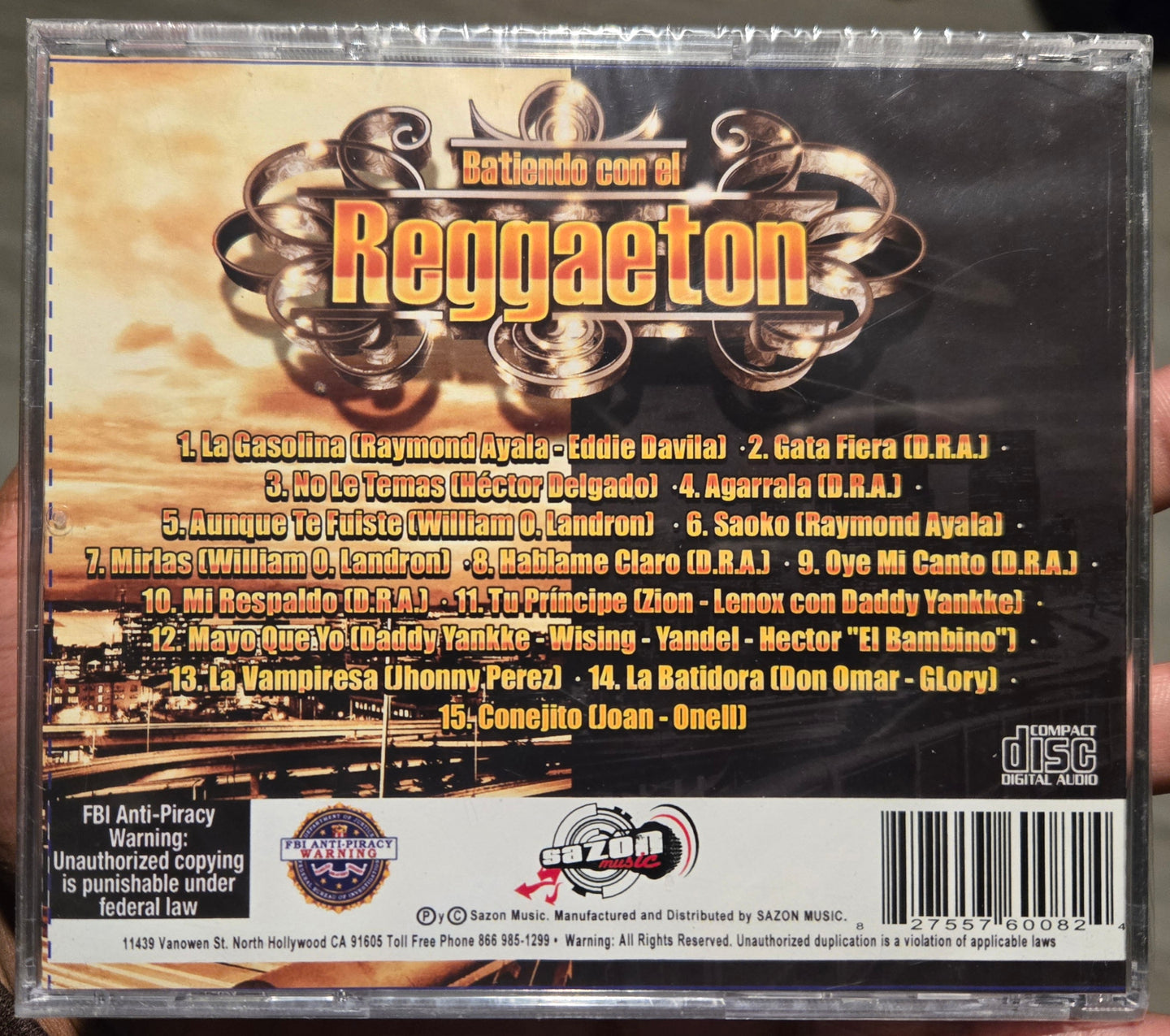 Batiendo con el Reggaeton (CD)-CDs-UnDigable Digs