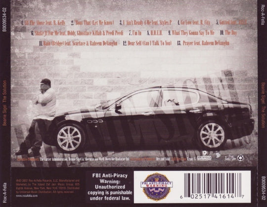 Beanie Sigel "The Solution" (CD)-CDs-UnDigable Digs