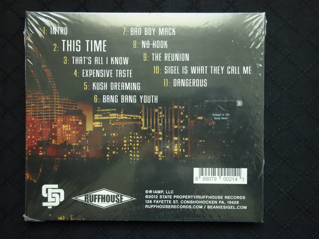Beanie Sigel "This Time" (CD)-CDs-UnDigable Digs