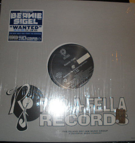 Beanie Sigel f; Cam'Ron "Wanted (On The Run)" (12" Single)-Vinyl Records-UnDigable Digs