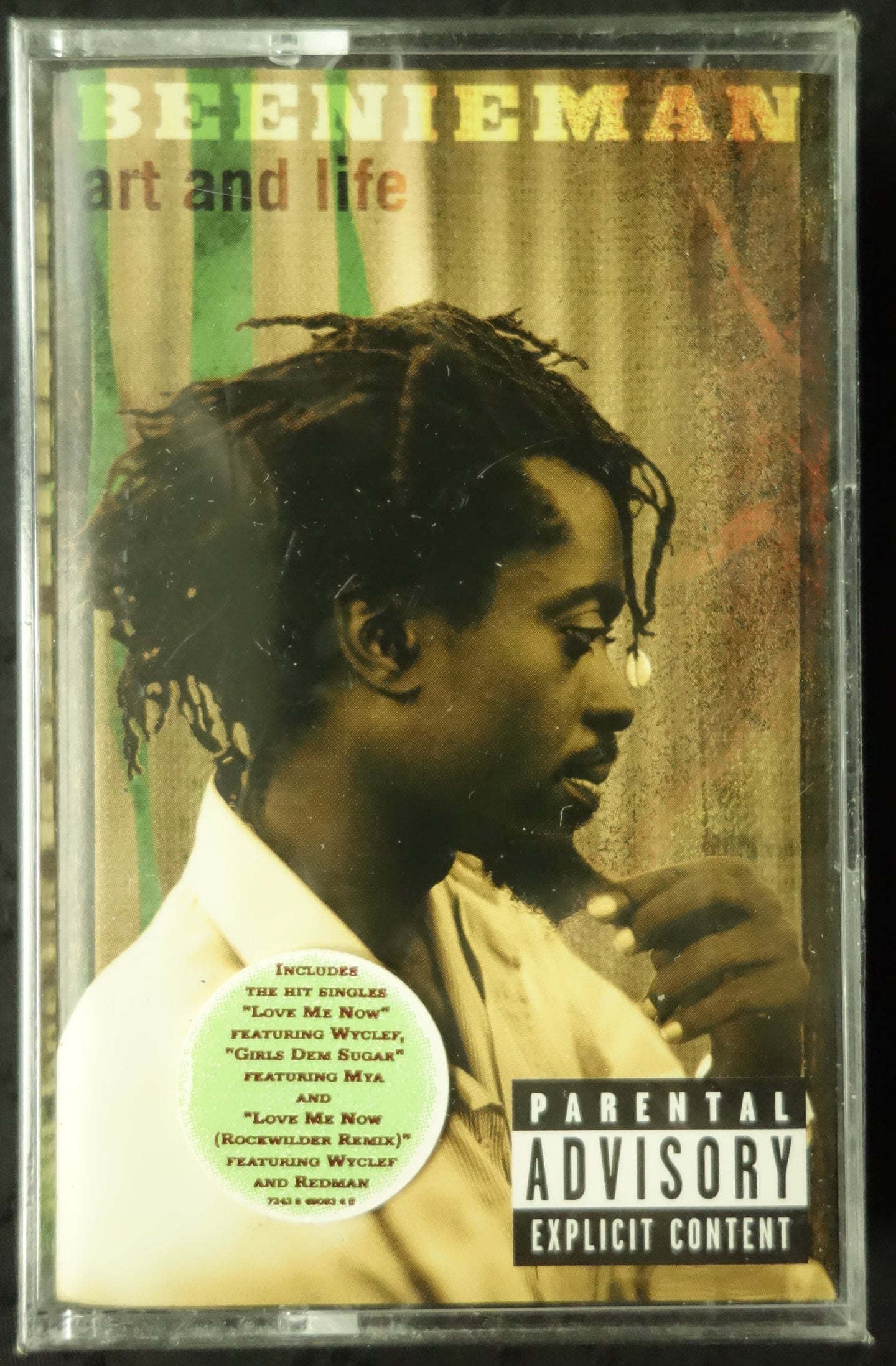 Beenie Man "Art And Life"-Cassette Tapes-UnDigable Digs