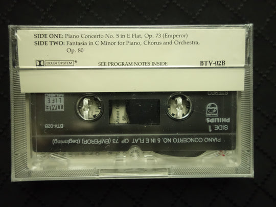 Beethoven "The Beethoven Collection: Symphonies No. 5; Fantasia In C Minor"-Cassette Tapes-UnDigable Digs