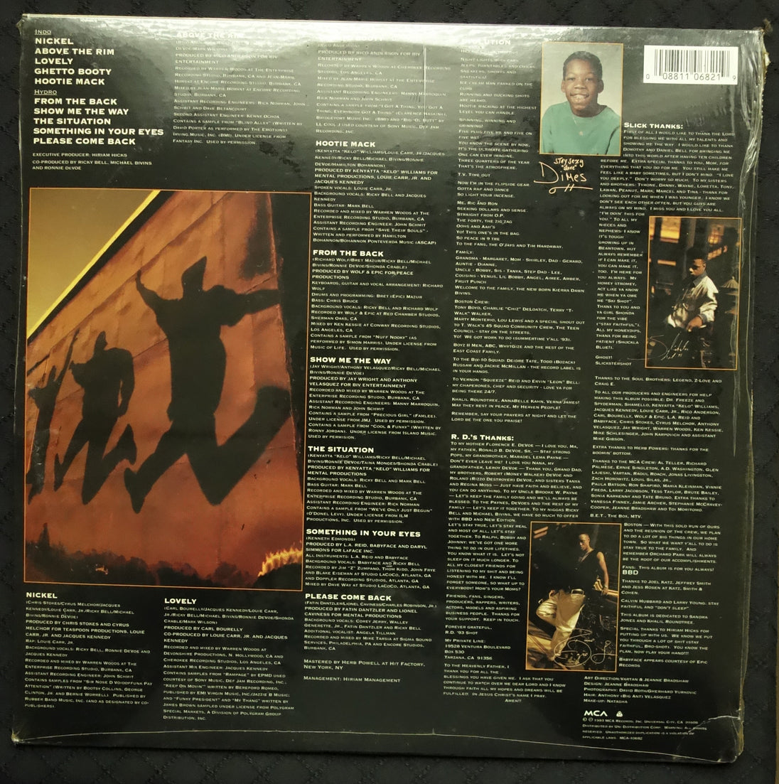 Bell Biv DeVoe "Hootie Mack" (LP)-Vinyl Records-UnDigable Digs