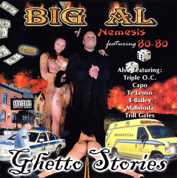 Big Al "Ghetto Stories" (CD)-CDs-UnDigable Digs