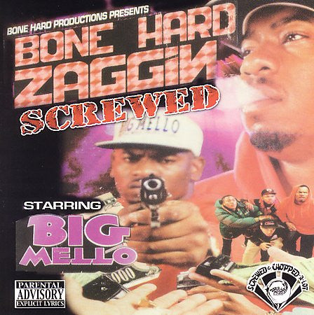 Big Mello "Bone Hard Productions Presents: Bone Hard Zaggin Chopped & Screwed" (CD)-CDs-UnDigable Digs