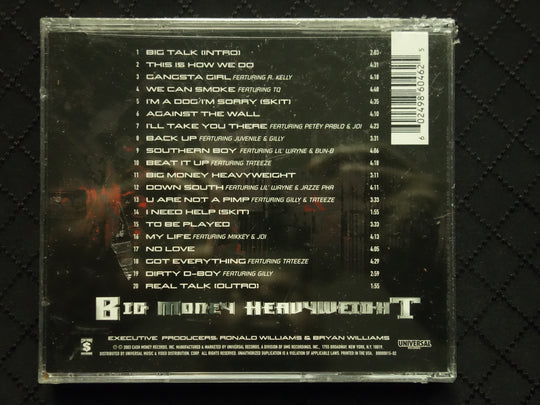 Big Tymers "Big Money Heavy Weight" (CD)-CDs-UnDigable Digs