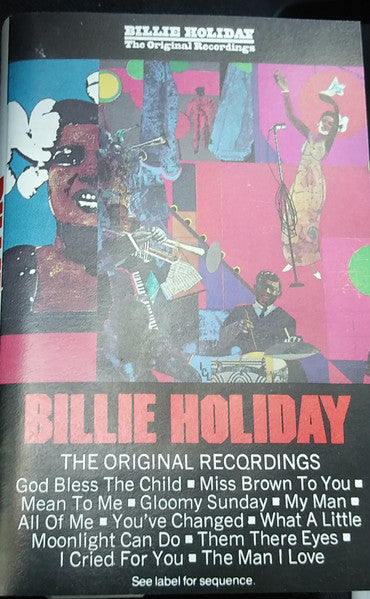Billie Holiday "Billie Holiday Original Recordings"-Cassette Tapes-UnDigable Digs
