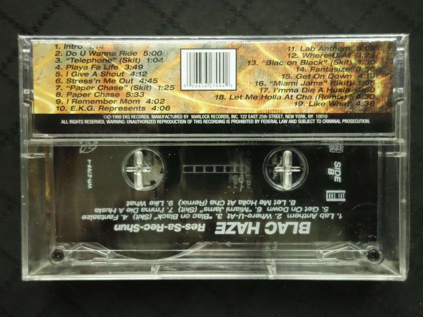 Blac Haze "Res-Sa-Rec-Shun"-Cassette Tapes-UnDigable Digs