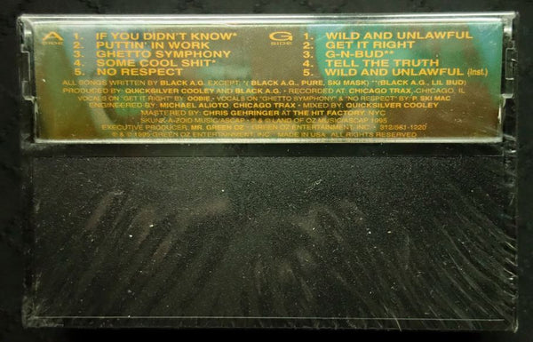 Black A.G. & Quicksilver Cooley "Tell The Truth"-Cassette Tapes-UnDigable Digs