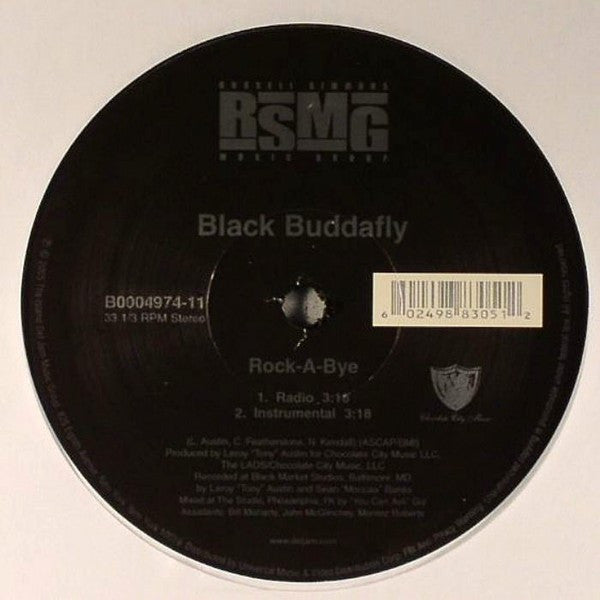 Black Buddafly "Rock-A-Bye" (12" Single)-Vinyl Records-UnDigable Digs